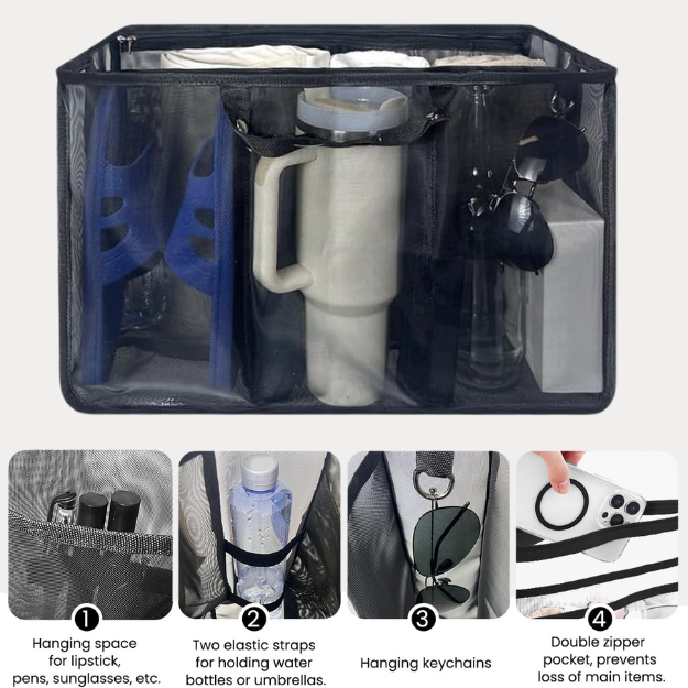 SandKit Organiser for Large Bag Black