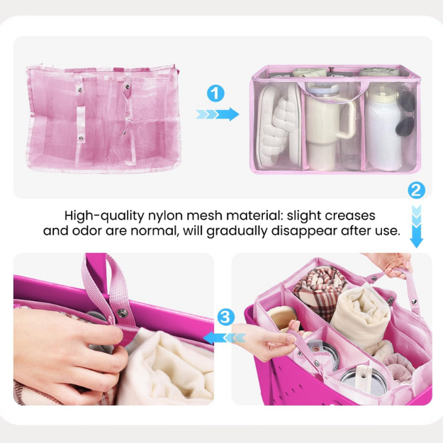 SandKit Organiser for Large Bag Baby Yellow