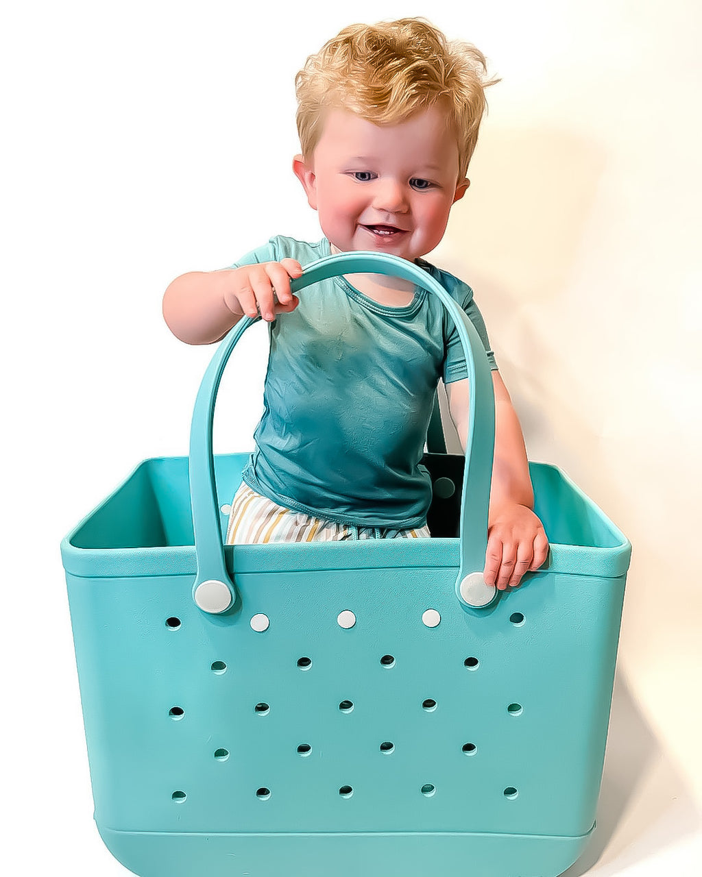 The Original Sandkit® Tote Lake Blue