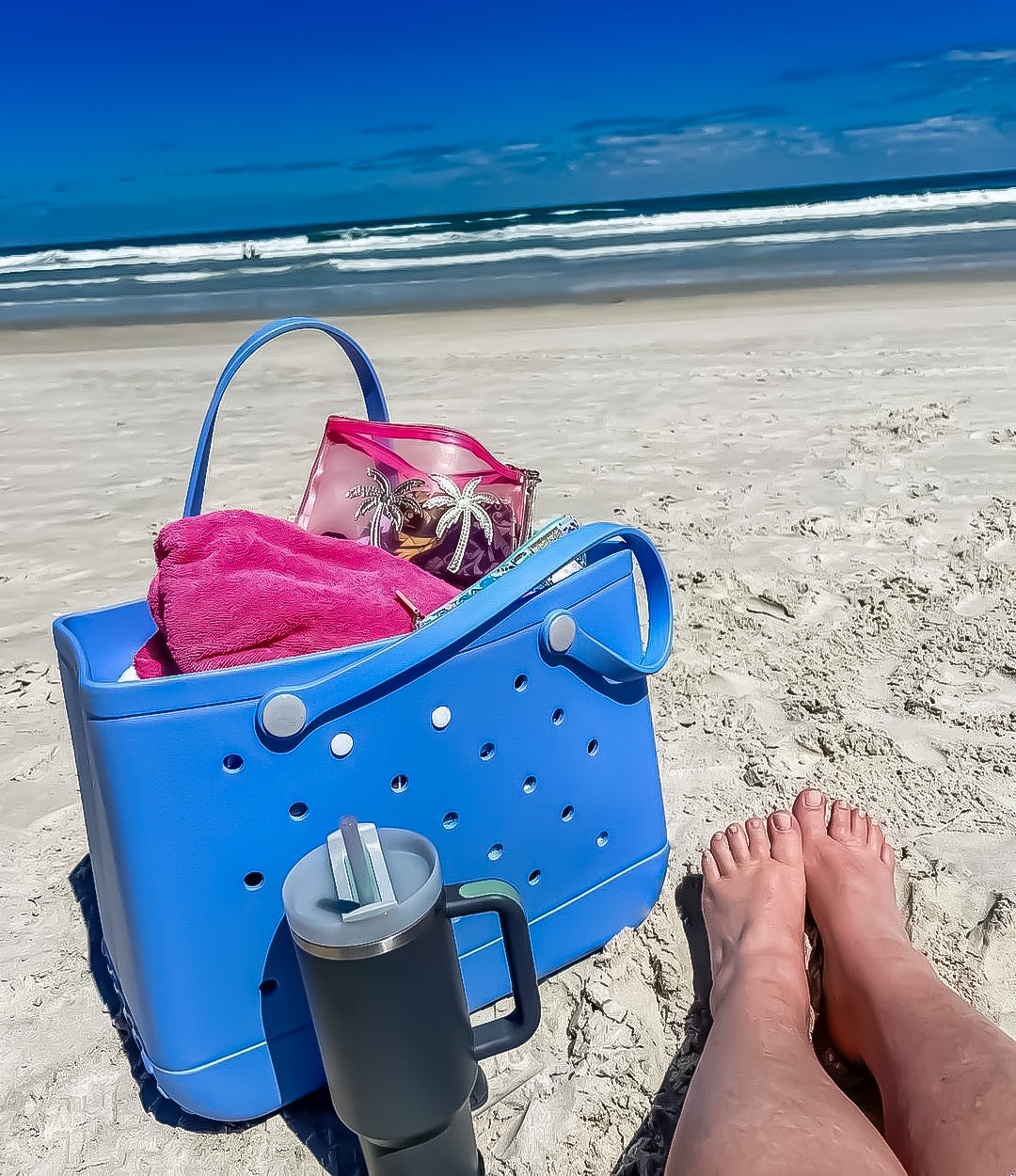 The Original Sandkit® Tote Blue